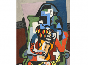 Tableau-Picasso-Arlequin Musicien 1924 ©Succession Picasso 2018