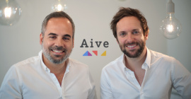 Légende photo : Rudy Lellouche et Olivier Reynaud, fondateurs de la société Aive @dr